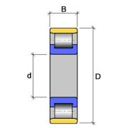Подшипник Роликовый NU304ETVP2 (FAG) 20*52*15